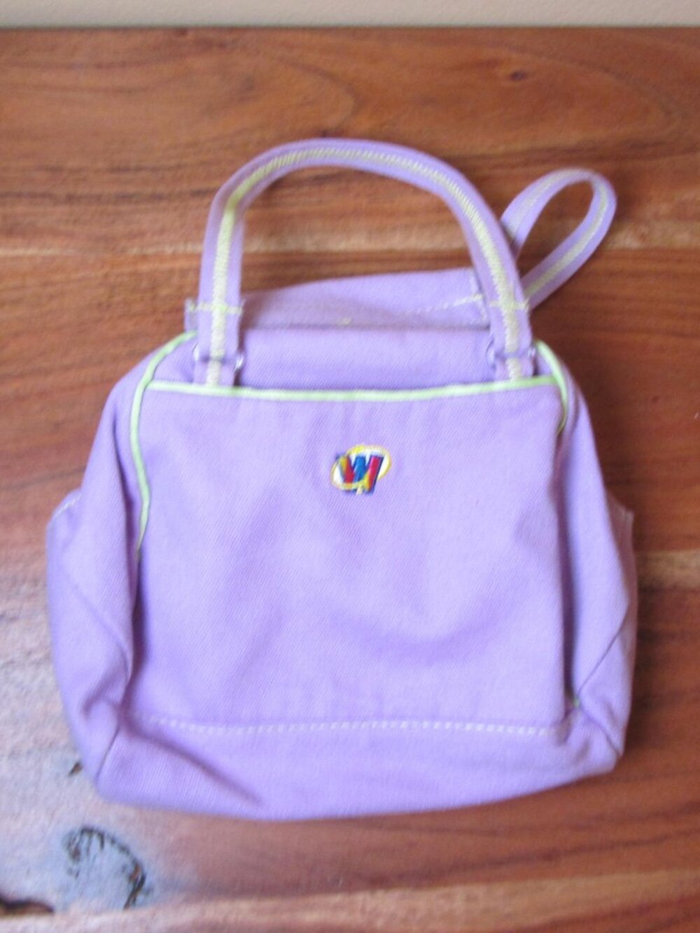ganz webkinz plush tote bag purse purple WE000157 (W6699)